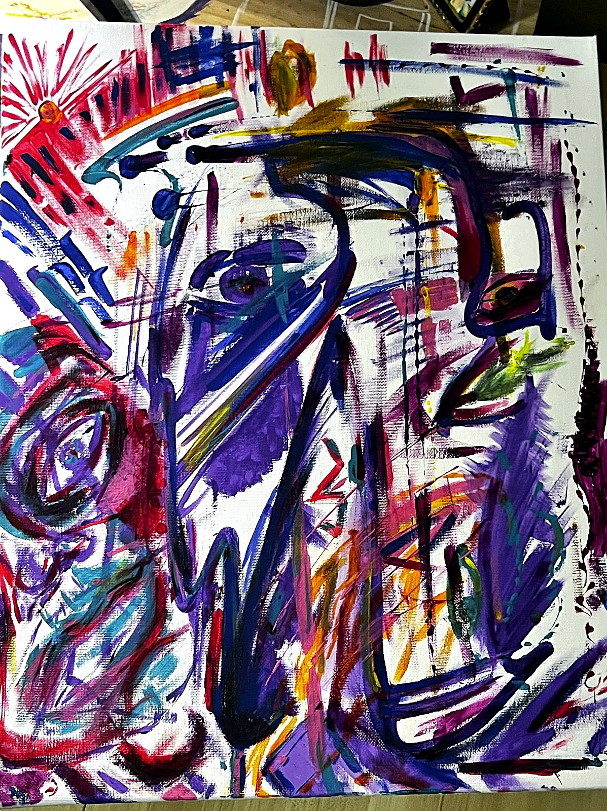 Desert Bloom No. 3, Oil on canvas by Dylan Blanchard