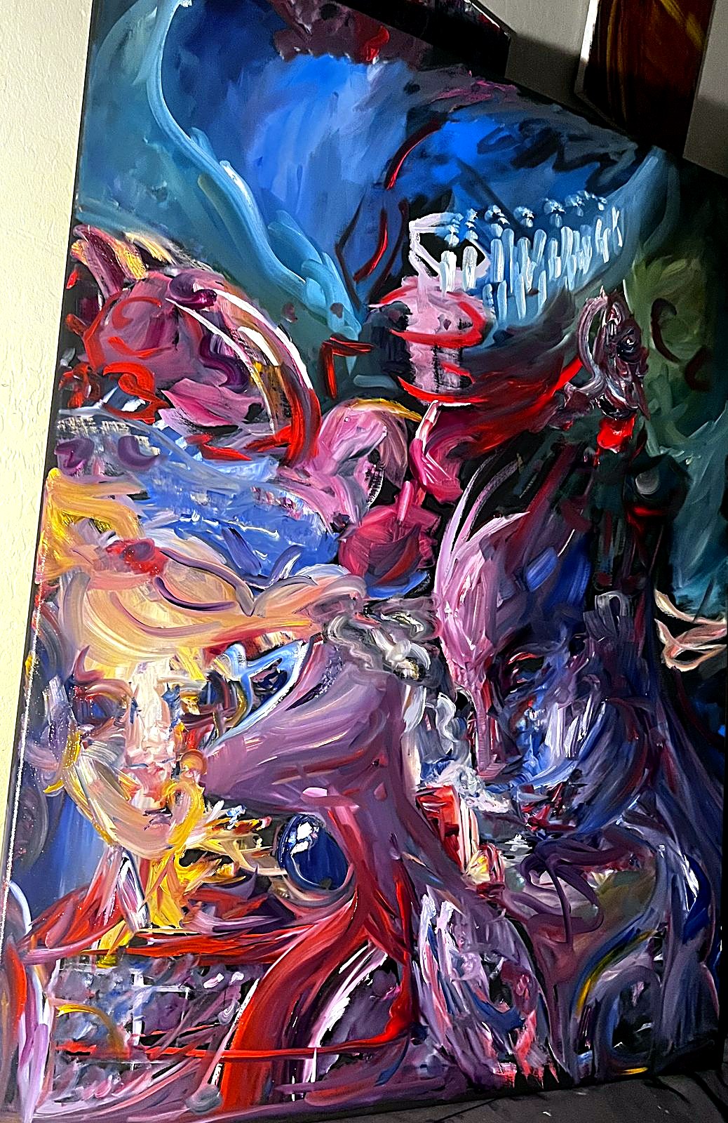 Afterglow, Mixed media by Dylan Blanchard
